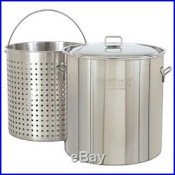 Bayou Classic 1122 122 Qt. Stainless Stockpot NEW