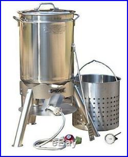 Bayou Classic 800-144 -44 quart All stainless boil steam and brew