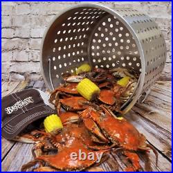 Bayou Classic Stainless Steel 40 Quart Stockpot With Spigot Basket Lid 1140 Bayou Classic Stainless Steel 40 Quart Stockpot With Spigot Basket Lid 1140