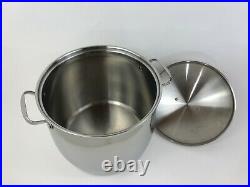 Belgique Classique 20 Qt Tools Of The Trade Stainless Steel Stock Pot Vented Lid