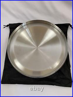 BergHOFF TFK Stainless Stockpot Lid Only With Smart Knob New