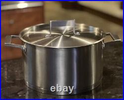 Brand New in Box aava Elements Stainless Steel Stock Pot with Lid