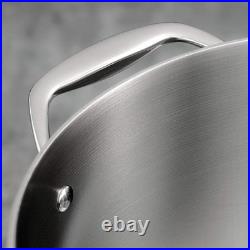 Brazilian-Made 8-Qt Stainless Steel Stock Pot for Home Chefs