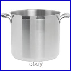 Browne Foodservice Thermalloy Stainless Steel Deep Stock Pot 16 Qt