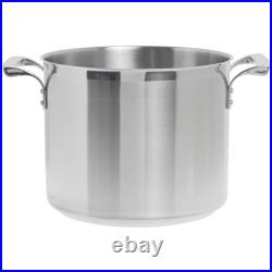 Browne Foodservice Thermalloy Stainless Steel Deep Stock Pot 20 Qt