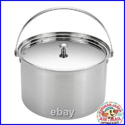 CAMPING MOON 5.8L Tri-Ply Stainless Steel Stockpot fm Japan withTracking