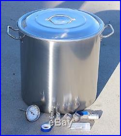 CONCORD Home Brew Kettle DIY Kit Stainless Steel Beer Stock Pot with Accessories