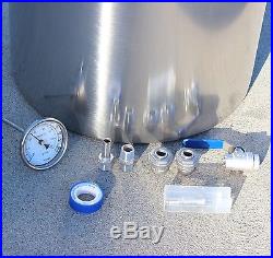 CONCORD Home Brew Kettle DIY Kit with Accessories Stainless Steel Beer Stock Pot
