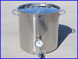 CONCORD Home Brew Stainless Steel Kettle Brewing Stock Pot Beer TRIPLY BOTTOM