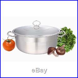 CONCORD Premium Stainless Steel Tri-Ply Stock Pot Avail in 19, 22 or 26 QT