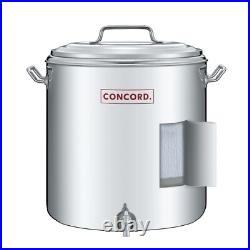 CONCORD Stainless Steel S Series Insulated Double Wall Stock Pot