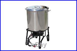 CONCORD Stainless Steel Stock Pot with Single Burner Set Home Brew Beer Kettle