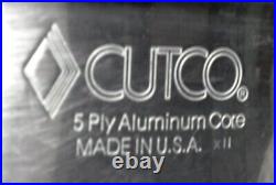 CUTCO Early 5-Ply S. Steel+Aluminum Core DUTCH OVEN/CASSEROLE (6 Qt) USA