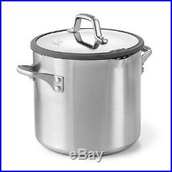 Calphalon Simply Easy System Stainless Steel Stock Pot and Cover 8-Quart