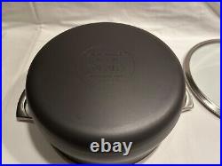 Calphalon Unison Sear Cookware 8785 5QT Stock Pot Hard Anodized With Lid New