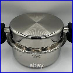 Carico Ultra Tech II 6 Quart Stock Pot With Dome Lid T304SS Ultra Care