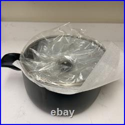 Castame 9 Qt Covered Stockpot Porcelain on Steel Teflon Nonstick Made Spain