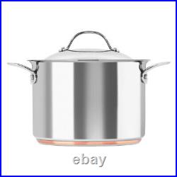 Chasseur Le Cuivre Stock Pot with Lid 24cm / 7.6L Stainless Steel
