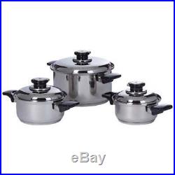 Chef's Secret 28pc 12-Element T304 Stainless Steel Waterless Cookware