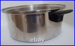Chef's Ware USA Townecraft 6Qt T304 Stainless Stockpot Family Dutch Oven with Lid