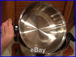 Chef's Ware by Townecraft T304 Stainless Steel 6 Quart Stock Pot With Dome