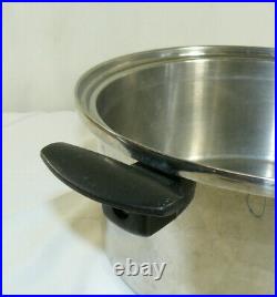 Chefs Ware by Townecraft 5QT Stainless Steel Stock Pot Approx 11 Diameter USA