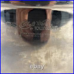 Chefs Ware by Townecraft Multicore T-304 Stock Pot 6qt Stainless with Lid