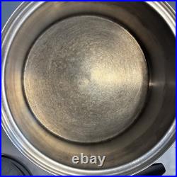 Chefs Ware by Townecraft Multicore T-304 Stock Pot 6qt Stainless with Lid