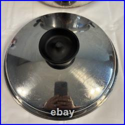 Chefs Ware by Townecraft Multicore T-304 Stock Pot 6qt Stainless with Lid