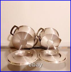 Combekk Cookware Pot Set Stainless Steel 7pc. Set NEW