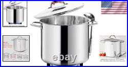 Commercial Grade Stockpot 20 Quart Healthy Cookware