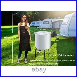 Concord 180 qt. Stainless Steel Stock Pot