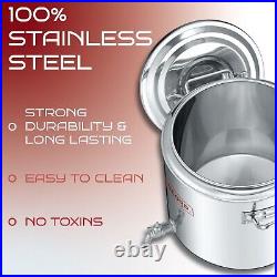 Concord Stainless Steel S Series Insulated Double Wall Stock Pot Concord Stainless Steel S Series Insulated Double Wall Stock Pot