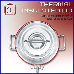 Concord Stainless Steel S Series Insulated Double Wall Stock Pot Concord Stainless Steel S Series Insulated Double Wall Stock Pot