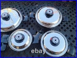 Cook World 10 Piece Set With Nutrithermic Base T304 Stainless Steel