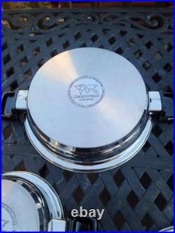 Cook World 10 Piece Set With Nutrithermic Base T304 Stainless Steel