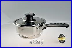 Cookware Set 16 Stainless Steel Gas Induction saucepan stockpot Fry Pan Lid