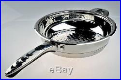 Cookware Set 16 Stainless Steel Gas Induction saucepan stockpot Fry Pan Lid