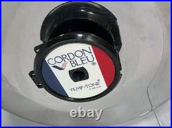 Cordon Bleu 6 Qt Stockpot 7-Ply Surgical T304 SS Dutch Oven & Sauté Pan One Lid