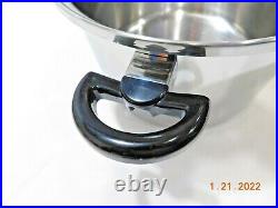 Cordon Bleu 8 Qt Roaster Stock Pot 7 Ply Copper T304 Ss Waterless Cookware