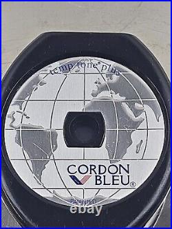 Cordon Bleu Temp Tone Plus 7 ply 304 SST 10 Sauce pan Set Vented Lid 12 Pieces