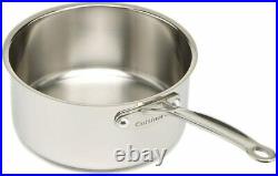 Cuisinart 77-7 Chef's Classic Stainless Steel Cookware Set of 7- Silver