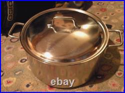 DEMEYERE of Belgium 8.9 Quart Stock Pot in 18/10 Stainless Steel with Lid Chef