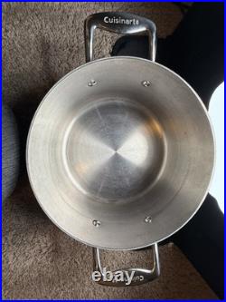 DISCONTINUED Cuisinart Hammered Copper 6 Qt Stock Pot with Lid