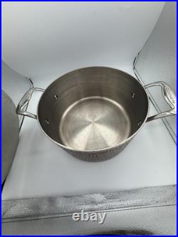 DISCONTINUED Cuisinart Hammered Copper 6 Qt Stock Pot with Lid