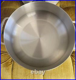 Dansk Denmark Super Rare Vintage Kobenstyle Stainless 6 Qt Dutch Oven Pot