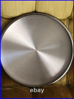 Dansk Denmark Super Rare Vintage Kobenstyle Stainless 6 Qt Dutch Oven Pot