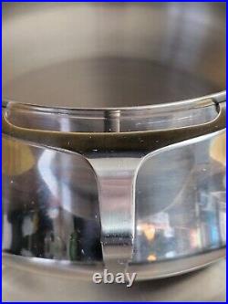 Dansk Denmark Super Rare Vintage Kobenstyle Stainless 6 Qt Dutch Oven Pot