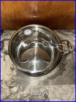 David Burke 13.5 qt 12.5 Prestige Series Stainless Steel Big Stock Pot with Lid