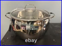 David Burke 16.5-qt 12.5 Prestige Stainless large Stock Pot Lid commercial